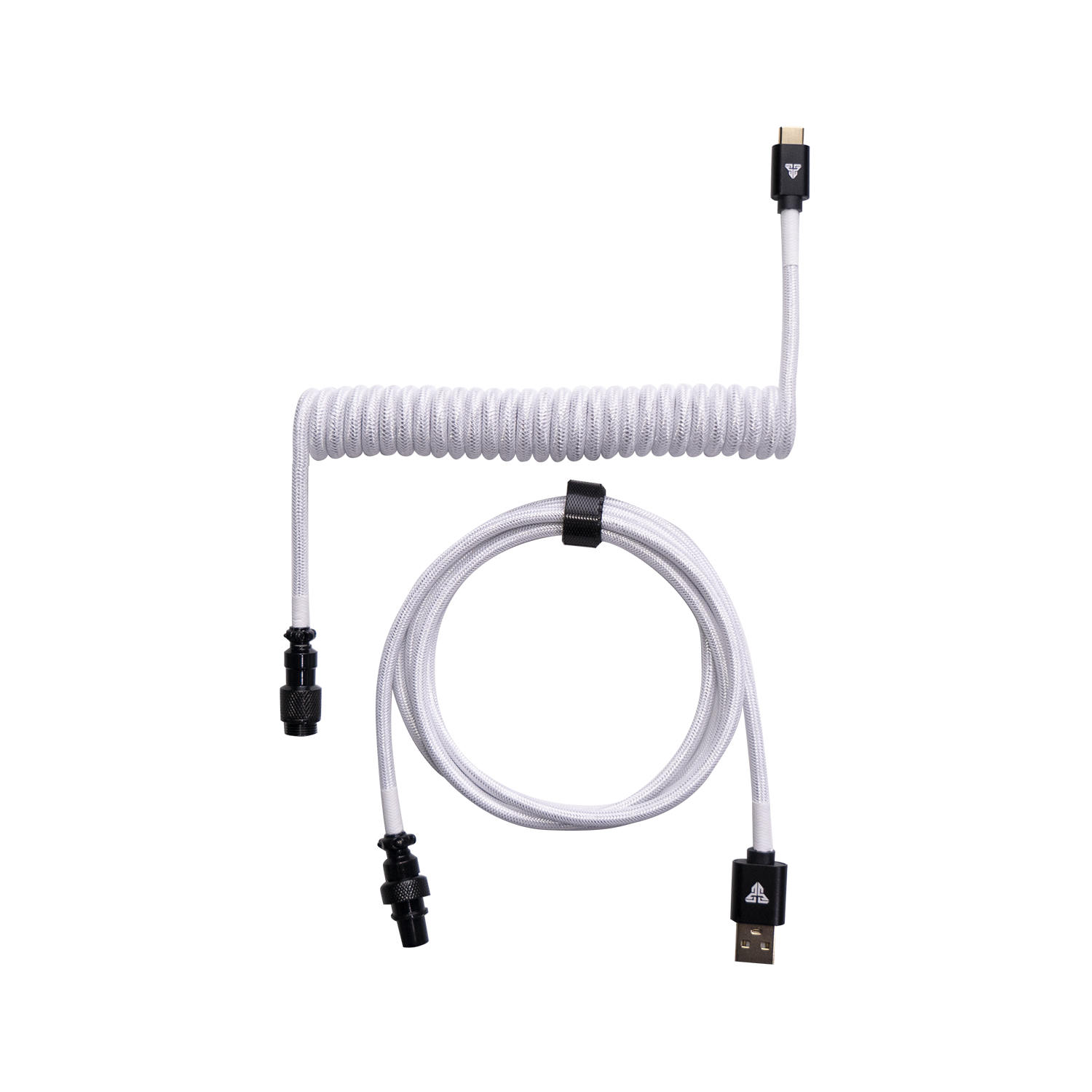 Fantech Coiled Cable Type C Aviator AC701 Kabel Keyboard Mechanical - Fantech Indonesia